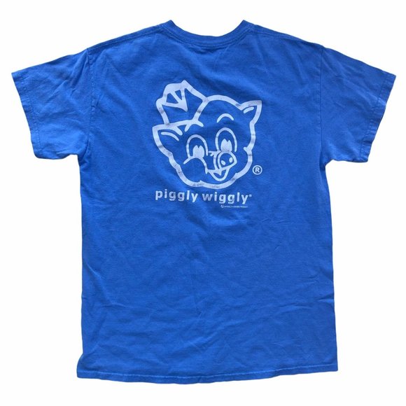 Vintage Piggly Wiggly Double Sided T-Shirt - Picture 2 of 4